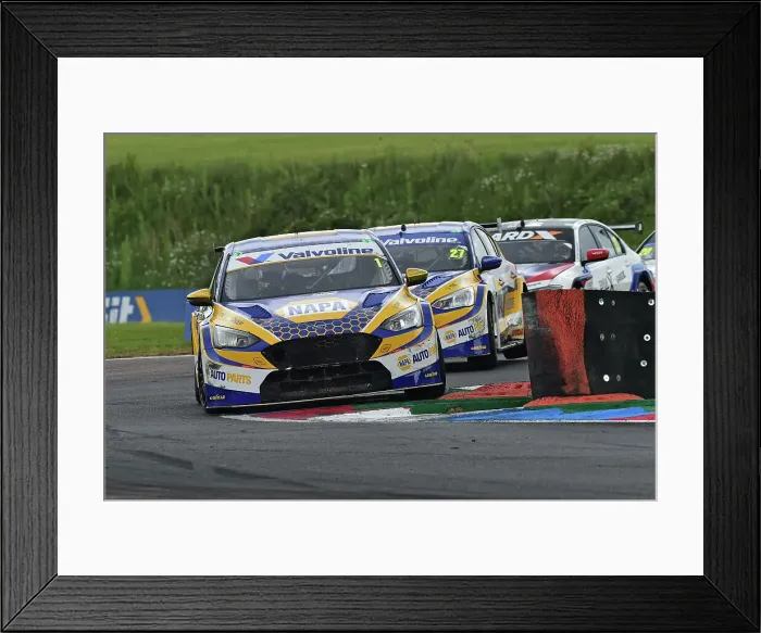 Framed Print : CM34 8308 Ashley Sutton, Ford Focus ST, NAPA Racing UK Framed Print : CM34 8308 Ashley Sutton, Ford Focus ST, NAPA Racing UK