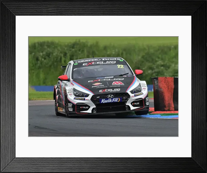 Framed Print : CM34 8340 Nick Halstead, Hyundai i30N, Team Bristol Street Motors Framed Print : CM34 8340 Nick Halstead, Hyundai i30N, Team Bristol Street Motors