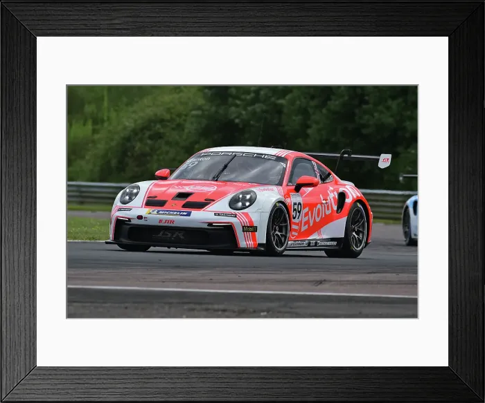 Framed Print : CM34 6737 Josh Stanton, JTR, Porsche 911 GT3 Cup Framed Print : CM34 6737 Josh Stanton, JTR, Porsche 911 GT3 Cup