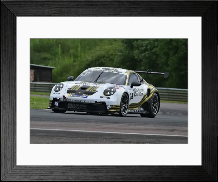 Framed Print : CM34 6740 William Burns, Rosland Gold by Century Motorsport, Porsche 911 GT3 Cup Framed Print : CM34 6740 William Burns, Rosland Gold by Century Motorsport, Porsche 911 GT3 Cup