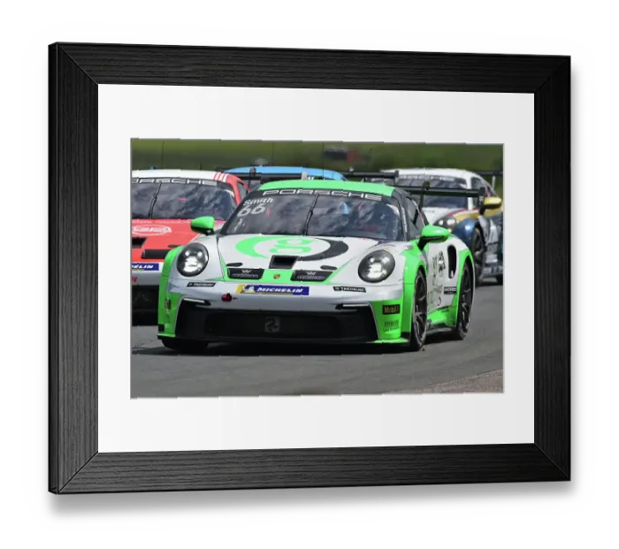 Framed Print : CM34 6758 Sid Smith, Parker Classic Works, Porsche 911 GT3 Cup Framed Print : CM34 6758 Sid Smith, Parker Classic Works, Porsche 911 GT3 Cup