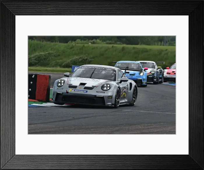 Framed Print : CM34 6823 Oliver White, Eden Race Drive, Porsche 911 GT3 Cup Framed Print : CM34 6823 Oliver White, Eden Race Drive, Porsche 911 GT3 Cup