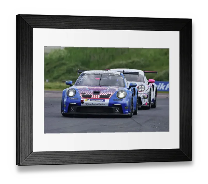 Framed Print : CM34 6864 Ross Wylie, Toro Verde GT, Porsche 911 GT3 Cup Framed Print : CM34 6864 Ross Wylie, Toro Verde GT, Porsche 911 GT3 Cup