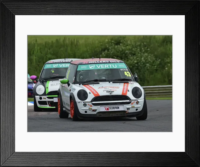 Framed Print : CM35 7591 Cameron Wood, MINI Cooper R50, Chandler Motorsport Framed Print : CM35 7591 Cameron Wood, MINI Cooper R50, Chandler Motorsport