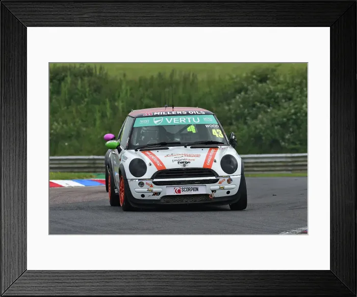 Framed Print : CM35 7622 Cameron Wood, MINI Cooper R50, Chandler Motorsport Framed Print : CM35 7622 Cameron Wood, MINI Cooper R50, Chandler Motorsport