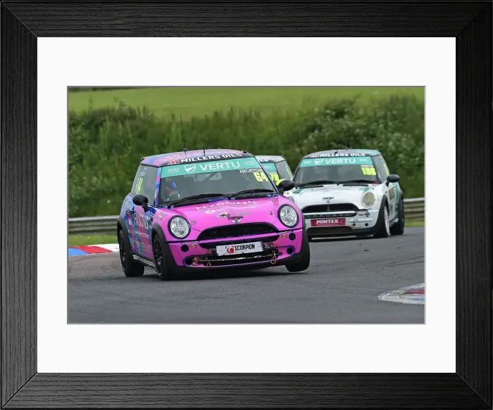 Framed Print : CM35 7664 Harry Hickton, MINI Cooper R50, Westbourne Motorsport Framed Print : CM35 7664 Harry Hickton, MINI Cooper R50, Westbourne Motorsport