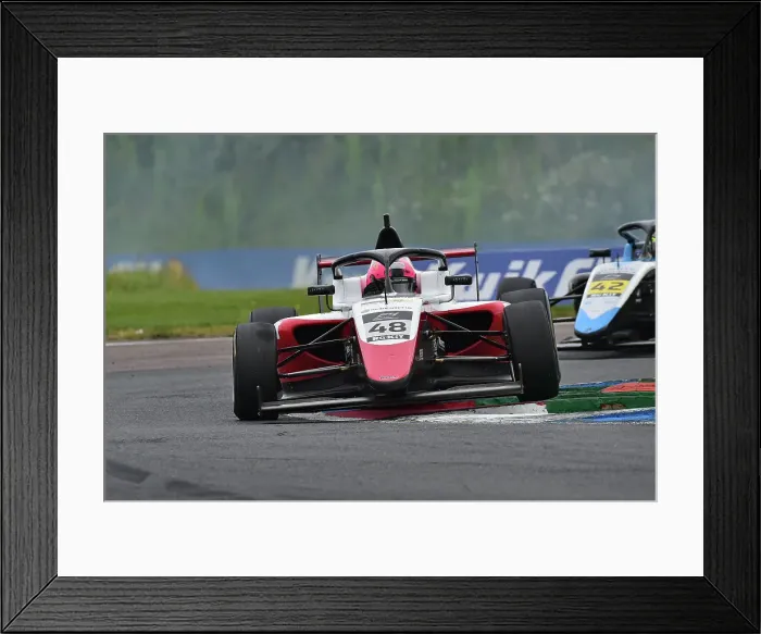 Framed Print : CM35 8487 Alex Berg, Fortec Motorsport Framed Print : CM35 8487 Alex Berg, Fortec Motorsport