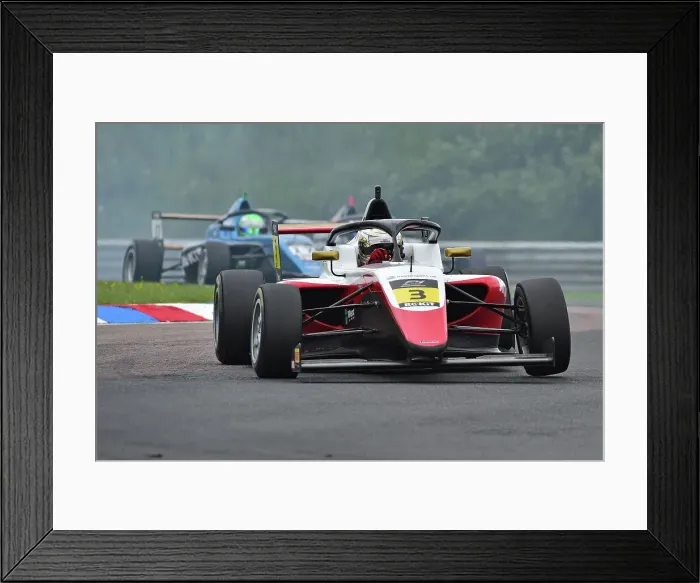 Framed Print : CM35 8583 Nina Gademan, Fortec Motorsport Framed Print : CM35 8583 Nina Gademan, Fortec Motorsport