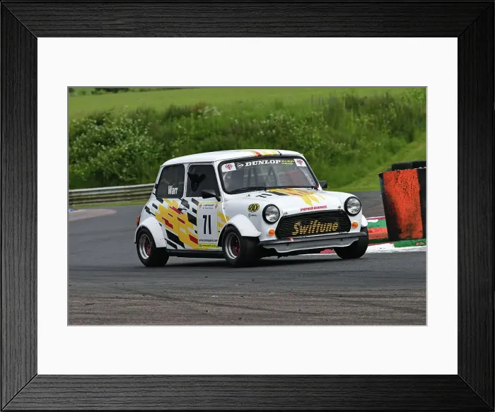 Framed Print : CJ14 0607 Larry Warr, Mini Miglia Framed Print : CJ14 0607 Larry Warr, Mini Miglia