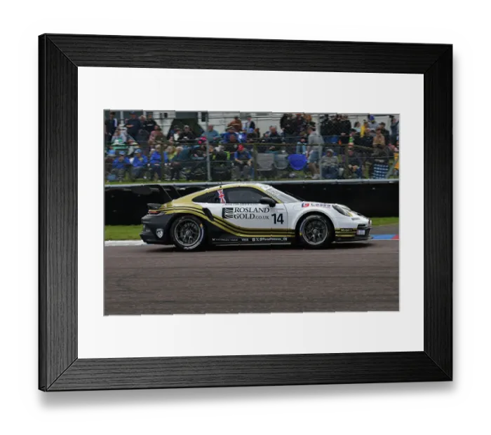 Framed Print : CJ14 0463 William Burns, Rosland Gold by Century Motorsport, Porsche 911 GT3 Cup Framed Print : CJ14 0463 William Burns, Rosland Gold by Century Motorsport, Porsche 911 GT3 Cup