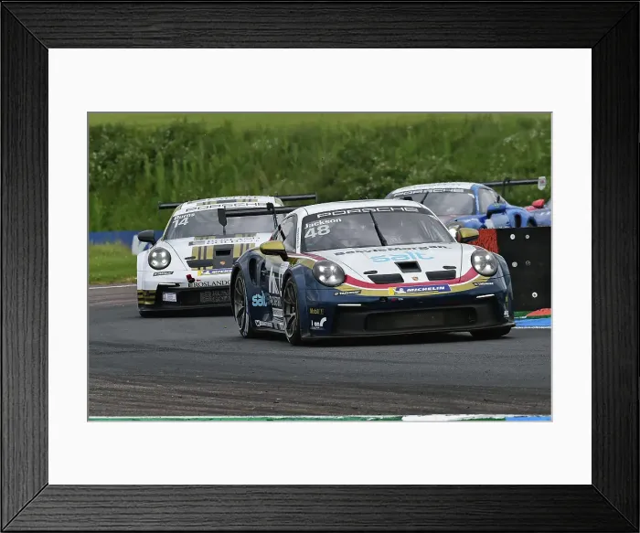 Framed Print : CM35 8071 Ollie Jackson, JTR, Porsche 911 GT3 Cup Framed Print : CM35 8071 Ollie Jackson, JTR, Porsche 911 GT3 Cup