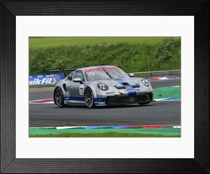 Framed Print : CM35 8090 William Paul, Team Parker Racing, Porsche 911 GT3 Cup