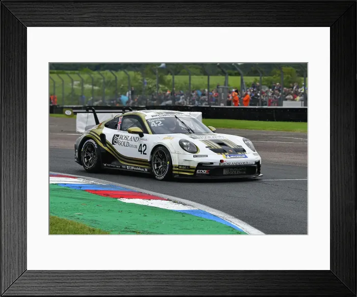 Framed Print : CJ14 0402 George Gamble, Rosland Gold by Century Motorsport, Porsche 911 GT3 Cup Framed Print : CJ14 0402 George Gamble, Rosland Gold by Century Motorsport, Porsche 911 GT3 Cup