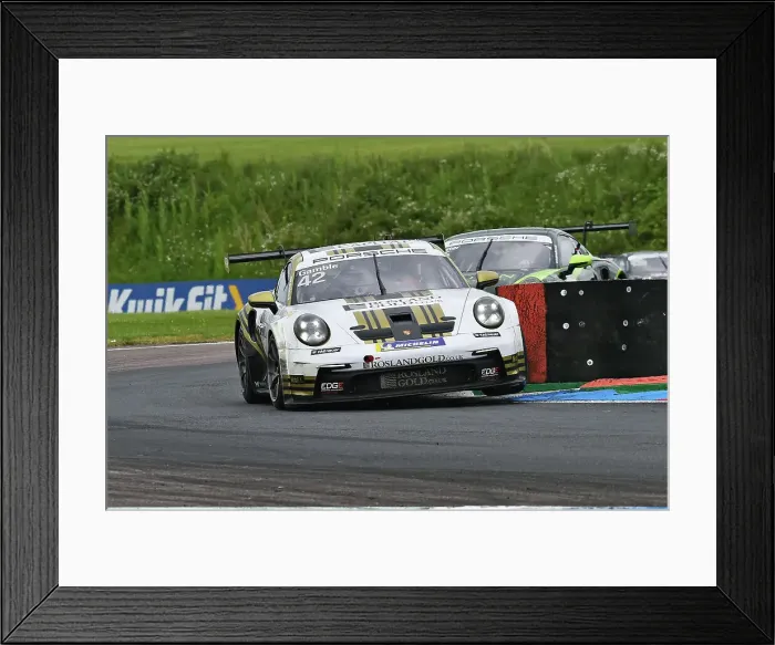 Framed Print : CM35 8048 George Gamble, Rosland Gold by Century Motorsport, Porsche 911 GT3 Cup Framed Print : CM35 8048 George Gamble, Rosland Gold by Century Motorsport, Porsche 911 GT3 Cup