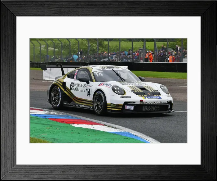 Framed Print : CJ14 0416 William Burns, Rosland Gold by Century Motorsport, Porsche 911 GT3 Cup Framed Print : CJ14 0416 William Burns, Rosland Gold by Century Motorsport, Porsche 911 GT3 Cup