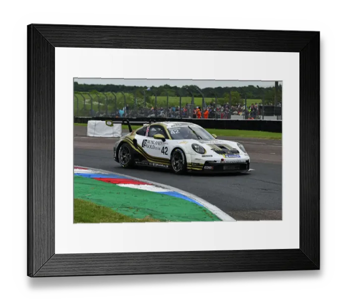 Framed Print : CJ14 0403 George Gamble, Rosland Gold by Century Motorsport, Porsche 911 GT3 Cup Framed Print : CJ14 0403 George Gamble, Rosland Gold by Century Motorsport, Porsche 911 GT3 Cup