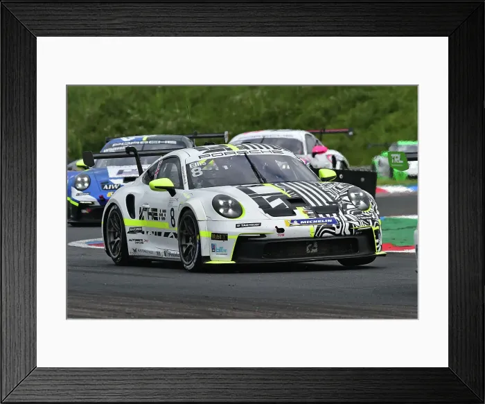 Framed Print : CM35 8148 Hugo Ellis, Team Parker Racing, Porsche 911 GT3 Cup Framed Print : CM35 8148 Hugo Ellis, Team Parker Racing, Porsche 911 GT3 Cup