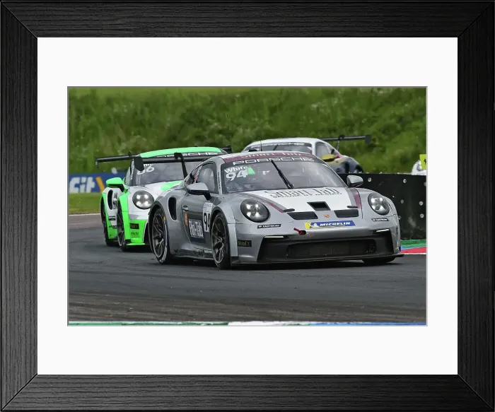 Framed Print : CM35 8113 Oliver White, Eden Race Drive, Porsche 911 GT3 Cup Framed Print : CM35 8113 Oliver White, Eden Race Drive, Porsche 911 GT3 Cup