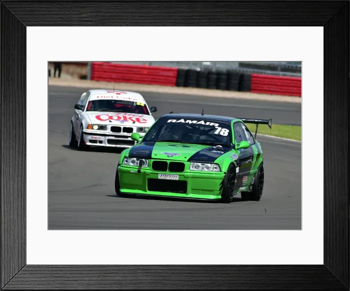 Framed Print : CJ14 1149 Ronan Bradley, Adrian Bradley, BMW M3 E36