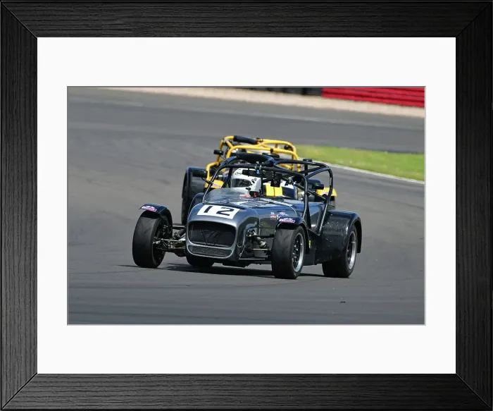 Framed Print : CJ14 1151 Neil Hinson, Caterham 420R