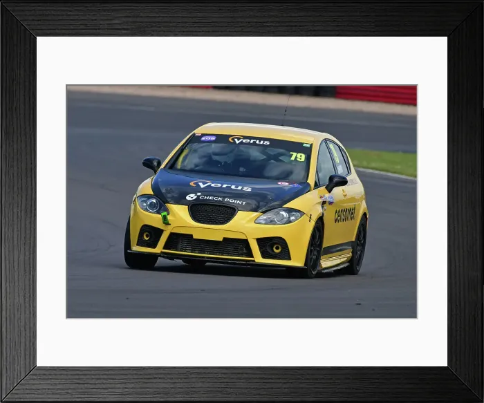 Framed Print : CJ14 1183 David Johnson, Seat Leon Cupra Framed Print : CJ14 1183 David Johnson, Seat Leon Cupra