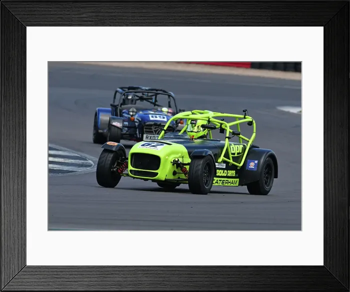 Framed Print : CJ14 1188 Darren McCormack, Caterham 420R