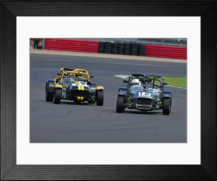 Framed Print : CJ14 1193 Neil Hinson, Caterham 420R, Luke Tzourou, Caterham 7 Supersport Framed Print : CJ14 1193 Neil Hinson, Caterham 420R, Luke Tzourou, Caterham 7 Supersport