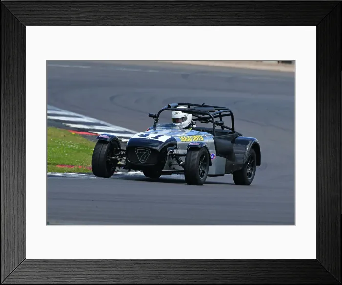 Framed Print : CJ14 1218 David Stephen, Caterham 7 Framed Print : CJ14 1218 David Stephen, Caterham 7