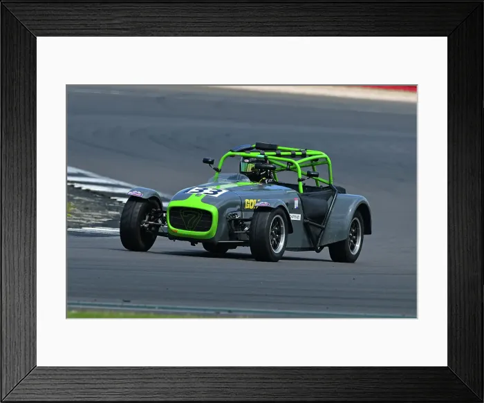 Framed Print : CJ14 1220 Surhid Chatterjee, Caterham 7 310R