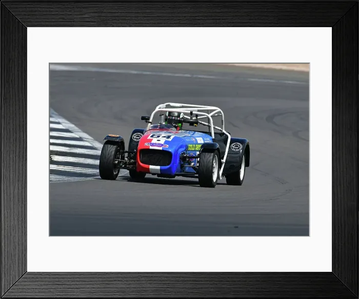 Framed Print : CJ14 1224 Giusseppe Felet, Caterham 310R Framed Print : CJ14 1224 Giusseppe Felet, Caterham 310R
