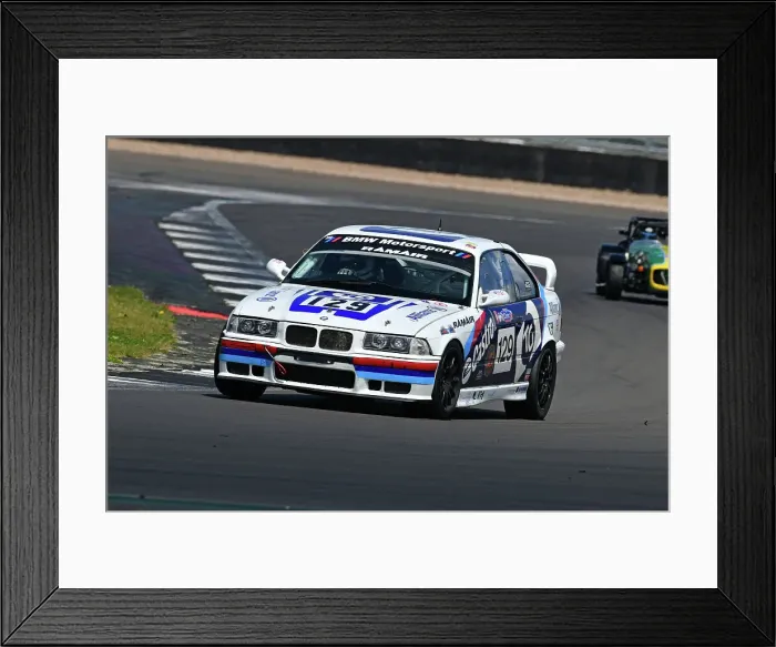 Framed Print : CJ14 1238 Tommy Grout, BMW M3 E36