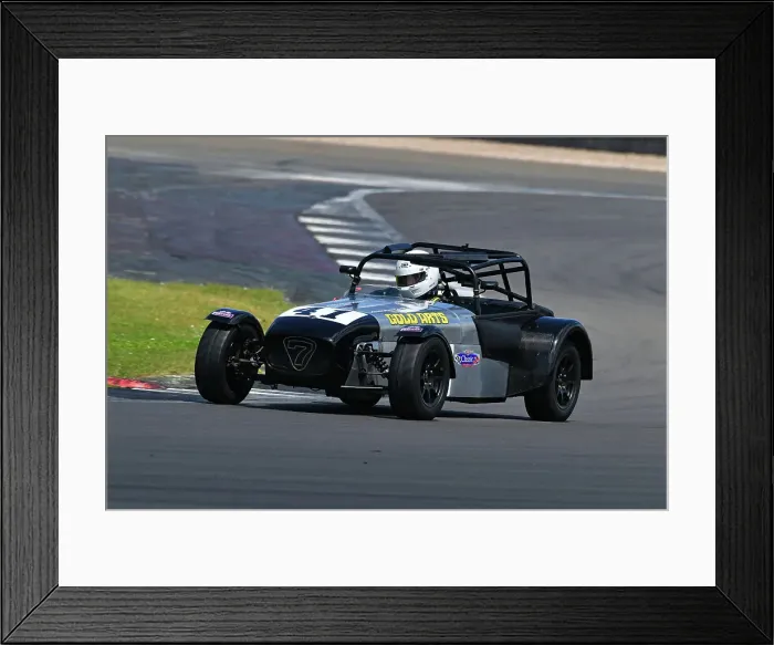 Framed Print : CJ14 1240 David Stephen, Caterham 7 Framed Print : CJ14 1240 David Stephen, Caterham 7