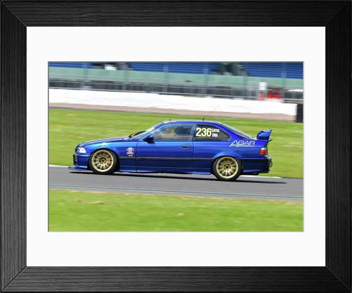 Framed Print : CJ14 1290 Clinton Ewen, BMW M3 E36