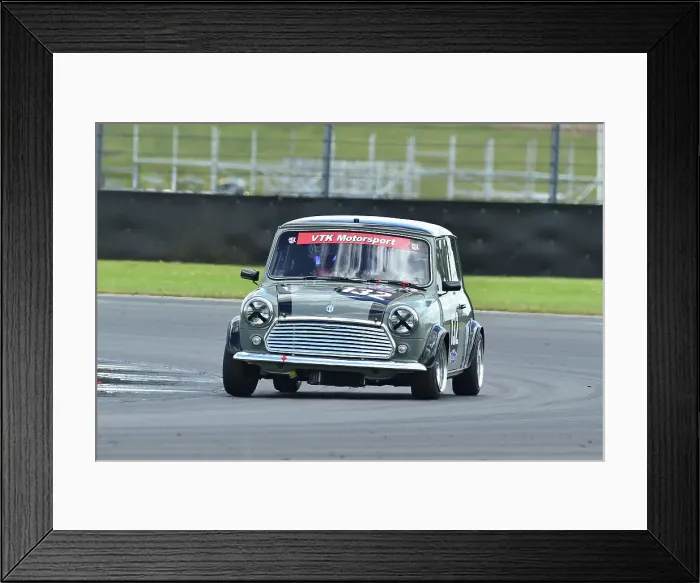 Framed Print : CM35 8686 Lewis Salmon, Austin Mini Cooper Framed Print : CM35 8686 Lewis Salmon, Austin Mini Cooper