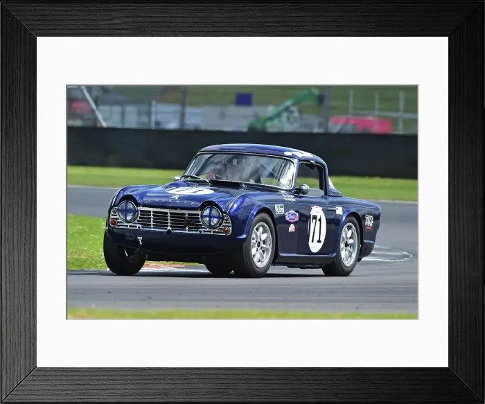 Framed Print : CM35 8725 Allan Ross-Jones, Triumph TR4 Framed Print : CM35 8725 Allan Ross-Jones, Triumph TR4