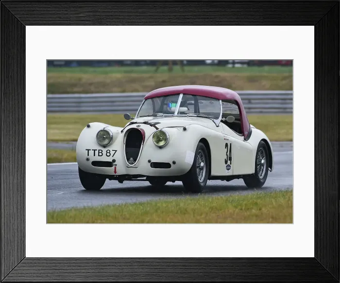 Framed Print : CM35 9251 Nick Finburgh, Oliver Marcais, Jaguar XK120 Framed Print : CM35 9251 Nick Finburgh, Oliver Marcais, Jaguar XK120