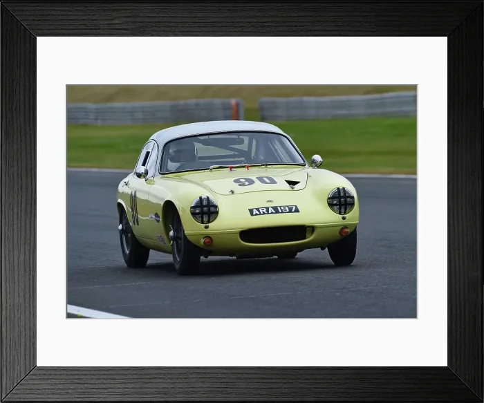 Framed Print : CM35 9648 Thomas Giddings, Lotus Elite