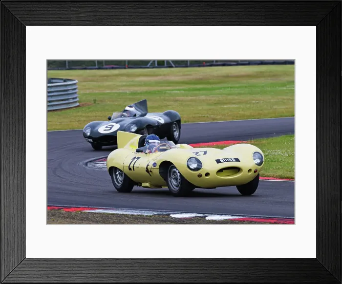 Framed Print : CJ14 2115 Andy Middlehurst, Jonathan Bailey, Jaguar D type Framed Print : CJ14 2115 Andy Middlehurst, Jonathan Bailey, Jaguar D type