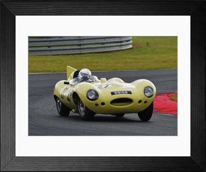 Framed Print : CJ14 2127 Andy Middlehurst, Jonathan Bailey, Jaguar D type Framed Print : CJ14 2127 Andy Middlehurst, Jonathan Bailey, Jaguar D type