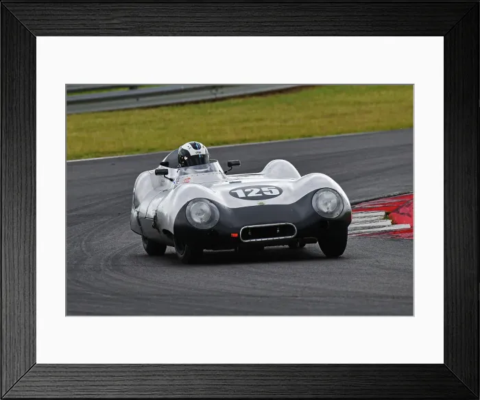 Framed Print : CJ14 2135 Dafyd Richards, Lotus Eleven Framed Print : CJ14 2135 Dafyd Richards, Lotus Eleven