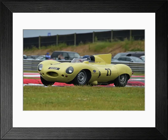 Framed Print : CM35 9371 Andy Middlehurst, Jonathan Bailey, Jaguar D type Framed Print : CM35 9371 Andy Middlehurst, Jonathan Bailey, Jaguar D type