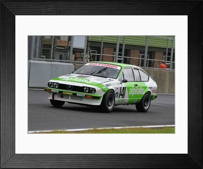 Framed Print : CJ14 2024 Paul Clayson, Alfa Romeo GTV6 Framed Print : CJ14 2024 Paul Clayson, Alfa Romeo GTV6