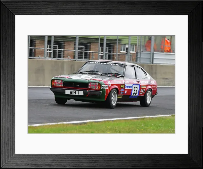 Framed Print : CJ14 2044 Richard Locke, Ford Capri Mk2 3 litre S Framed Print : CJ14 2044 Richard Locke, Ford Capri Mk2 3 litre S