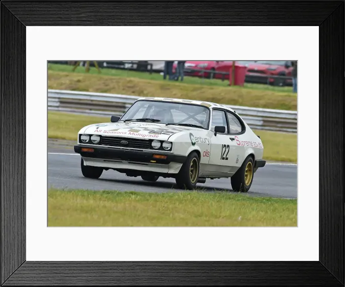 Framed Print : CM35 9493 Timothy Dutton, Ford Capri Century Oils Framed Print : CM35 9493 Timothy Dutton, Ford Capri Century Oils