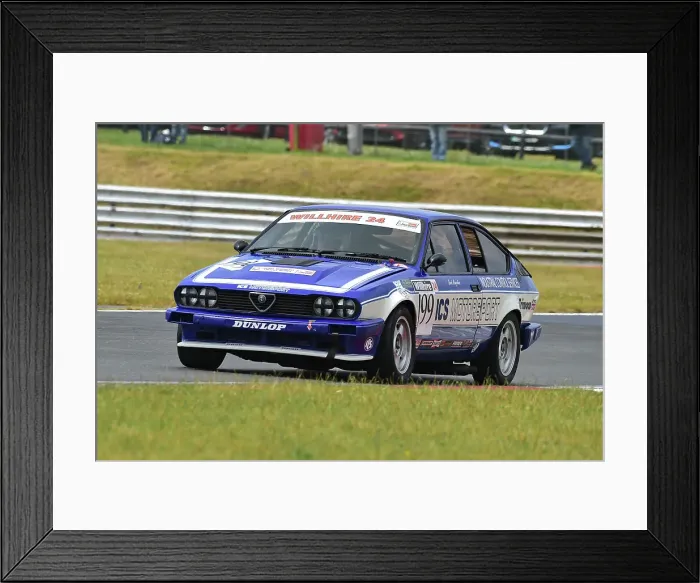 Framed Print : CM35 9509 David Margalies, Alfa Romeo GTV6 Framed Print : CM35 9509 David Margalies, Alfa Romeo GTV6