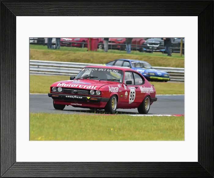 Framed Print : CM35 9511 Neil Merry, Ford Capri Framed Print : CM35 9511 Neil Merry, Ford Capri