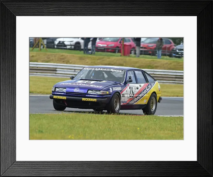 Framed Print : CM35 9514 Myles Poulton, Patrick Motorsport Rover SD1 Framed Print : CM35 9514 Myles Poulton, Patrick Motorsport Rover SD1