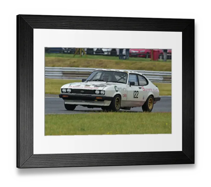 Framed Print : CM35 9517 Timothy Dutton, Ford Capri Century Oils Framed Print : CM35 9517 Timothy Dutton, Ford Capri Century Oils