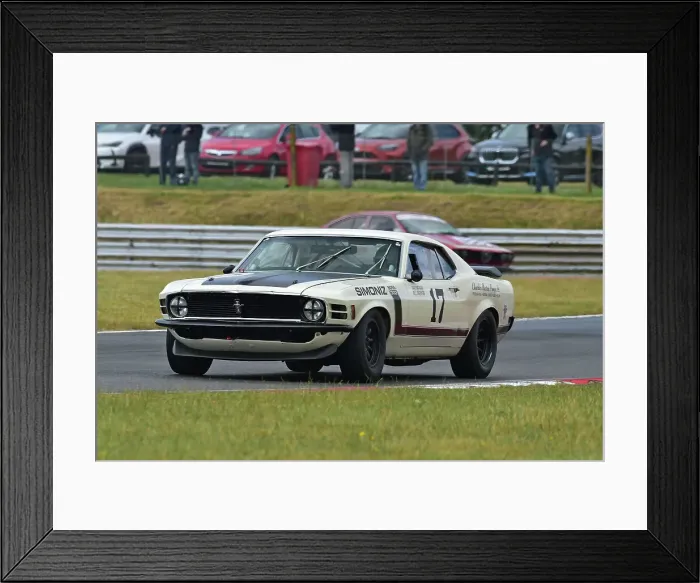 Framed Print : CM35 9518 Fred Shepherd, Bill Shepherd, Ford Boss Mustang 302 Framed Print : CM35 9518 Fred Shepherd, Bill Shepherd, Ford Boss Mustang 302