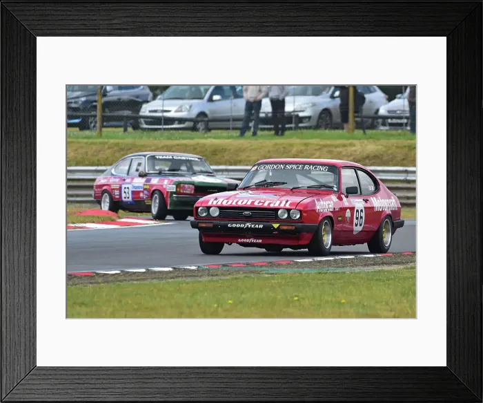 Framed Print : CM35 9537 Neil Merry, Ford Capri Framed Print : CM35 9537 Neil Merry, Ford Capri